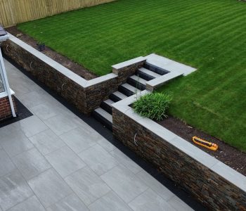 Porcelain paving