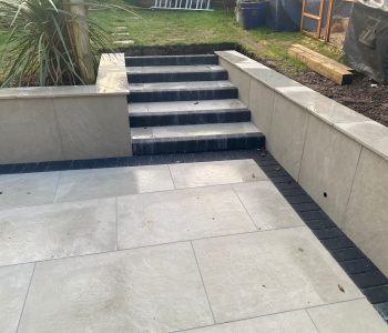 Porcelain Tile Patio